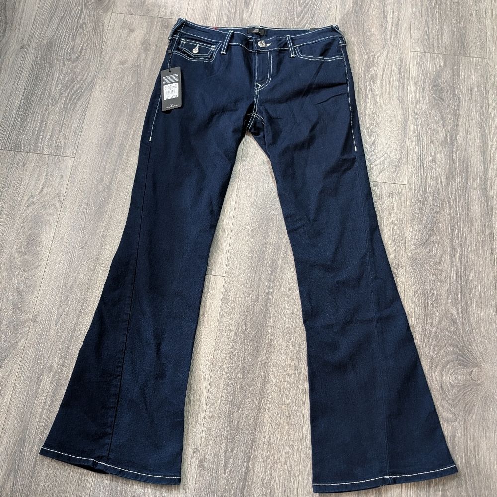 True Religion 2S Body Rinse Joey Low Rise Flare Jeans – NWT – Size 30